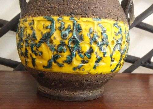Vintage Italian pottery vase