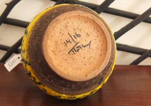 Vintage Italian pottery vase