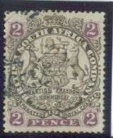 SACC 30 - BSACompany 1896 - 2d Brown nd Mauve (With Dot)  - Fine Used