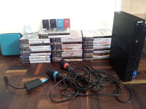 Sony Playstation 2 with 36 original immaculate games