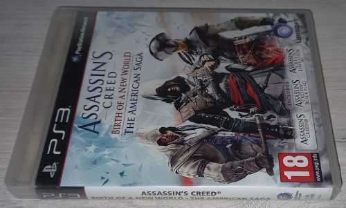 Assassins Creed: Birth Of A New World (AC3 + Black Flag + Liberation HD) - The American Saga - PS3