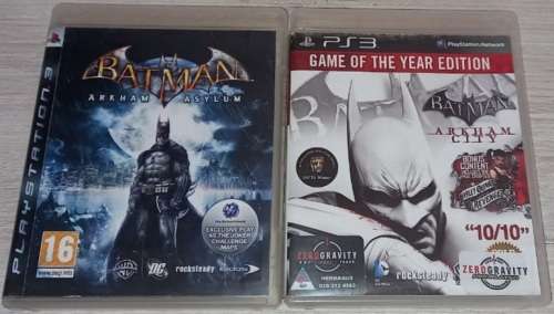 Batman Arkham Asylum + City Bundle - PS3