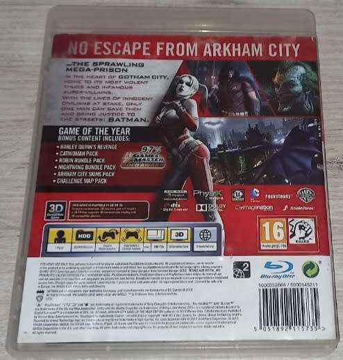 Batman Arkham Asylum + City Bundle - PS3