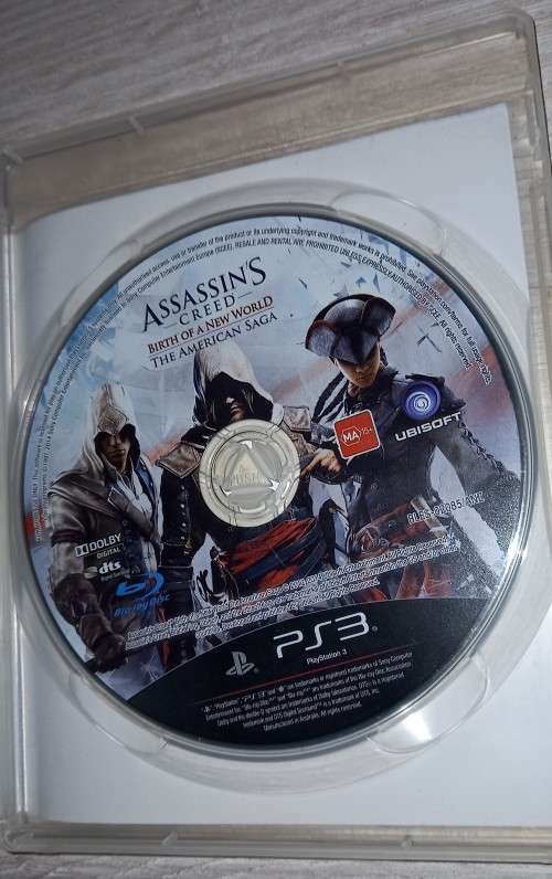 Assassins Creed: Birth Of A New World (AC3 + Black Flag + Liberation HD) - The American Saga - PS3