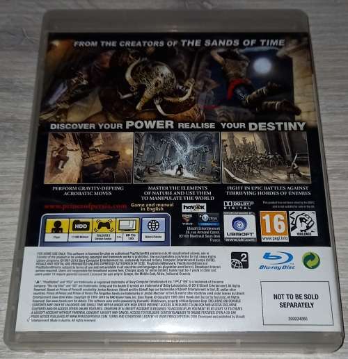Prince Of Persia: The Forgotten Sands - PS3