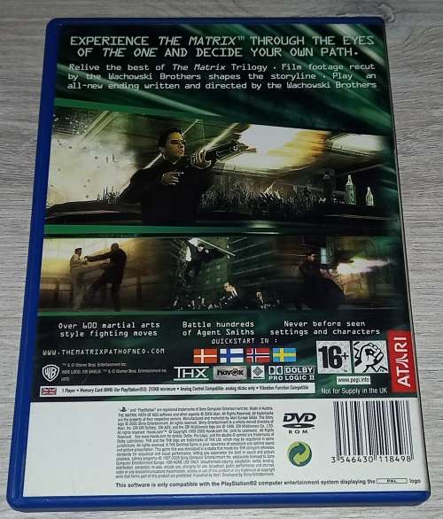 The Matrix Path Of Neo - PS2