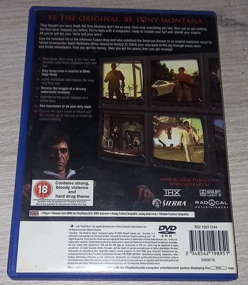 Scarface The World Is Yours - PS2