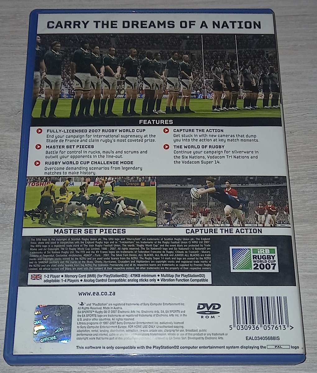 Rugby 08 - PS2