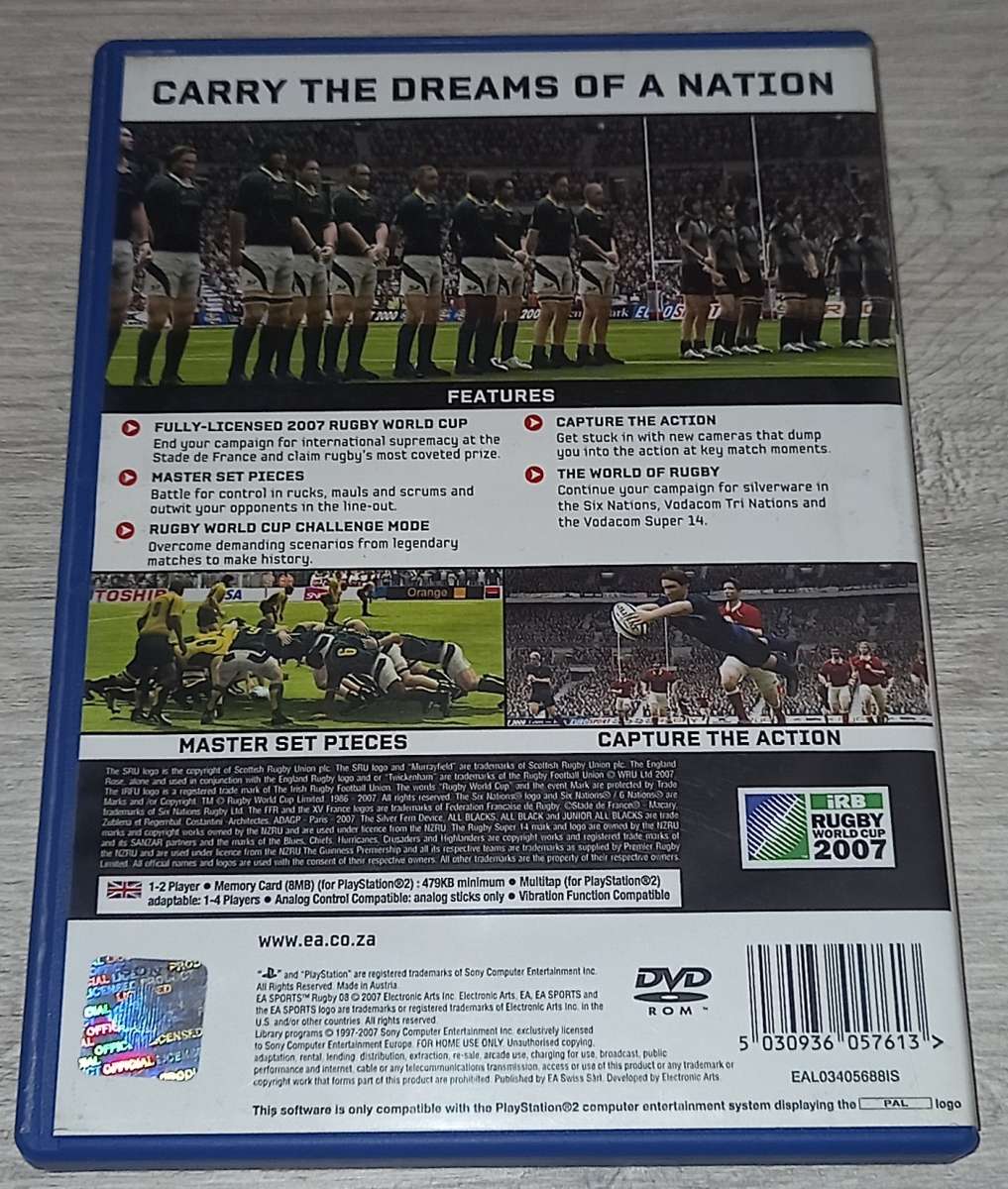 Rugby 08 - PS2
