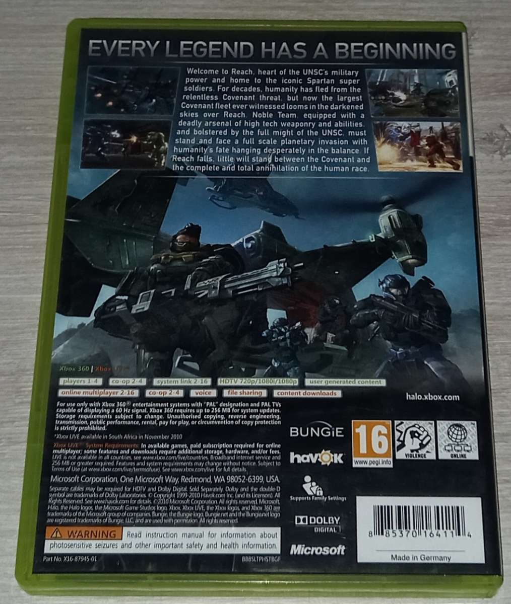 HALO Reach - XBOX 360