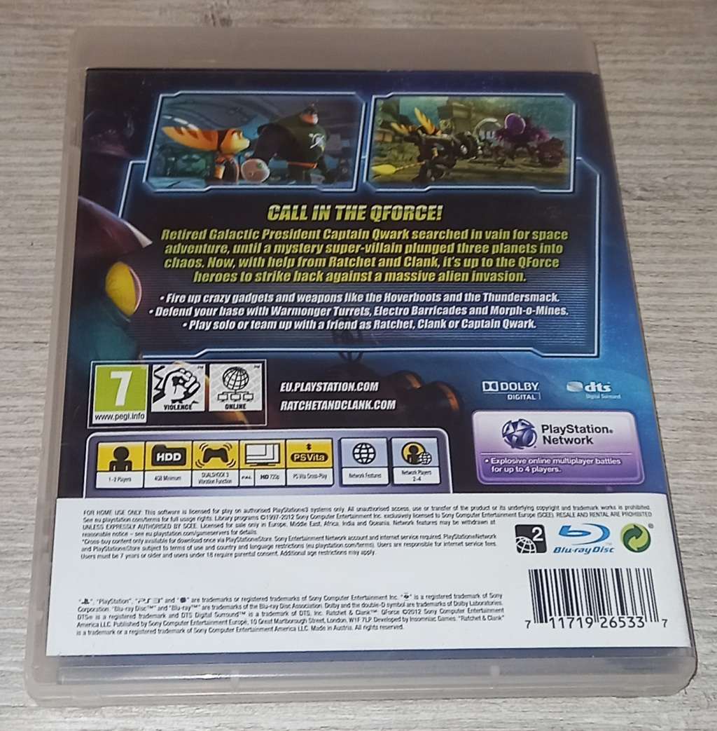 Ratchet and Clank Q Force - PS3