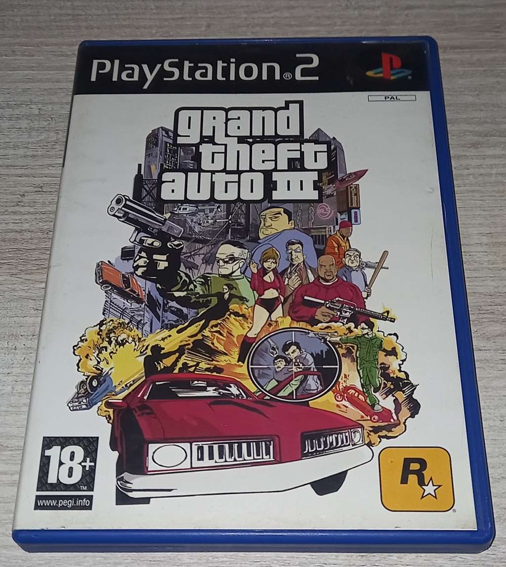 Grand Theft Auto III 3 - PS2