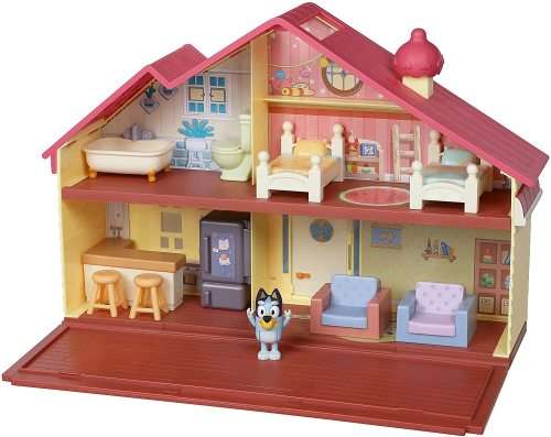 Bluey Family Home Playset with poseable Figure