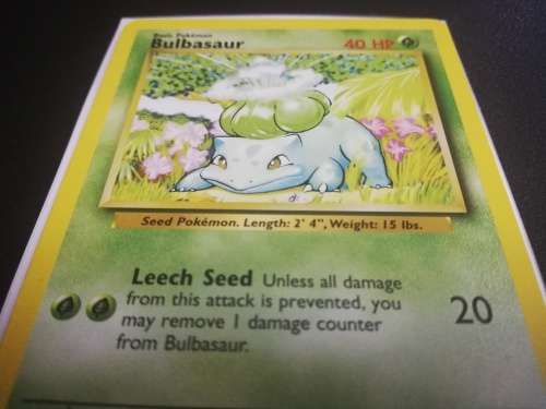 Pokemon Bulbasaur - Base Set (NearMint)
