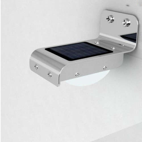 16 LED Solar Power Sound Sensor Detector Outdoor Security Light lamp Waterproof