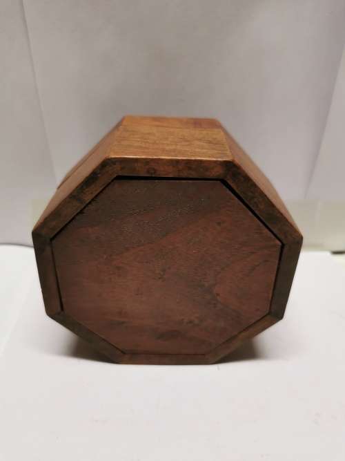 Antique Chinese red sandalwood jewelry box