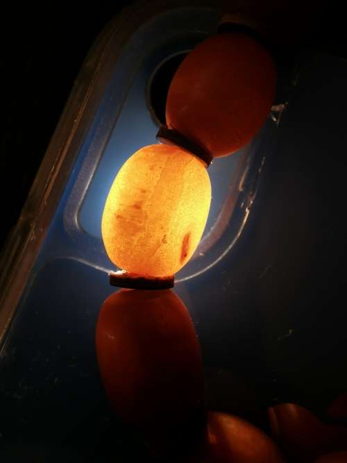 Antique Chinese Amber bracelet