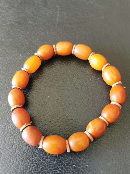 Antique Chinese Amber bracelet