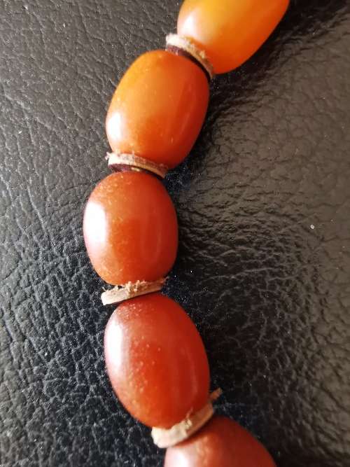 Antique Chinese Amber bracelet
