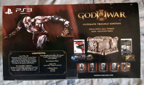 God of War 3 III Limited Edition Collectors Pandora's Box
