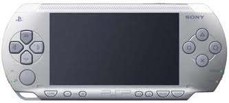 PSP Silver for sale with 3 games