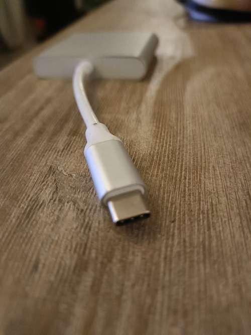 USB 3.1 Type C to USB 3.0 + HDMI + Type C 3 in 1 Charging Adapter