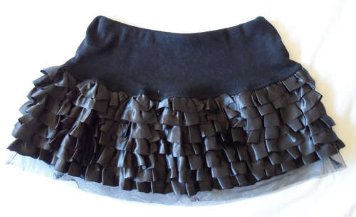 MINI RUFFLE SKIRT