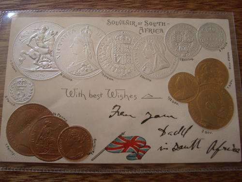 1906 POST CARD SOUVENIR OF SOUTH AFRICA