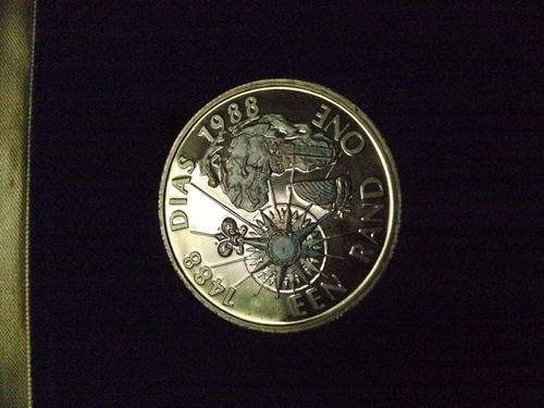 1988 Dias silver 1 rand