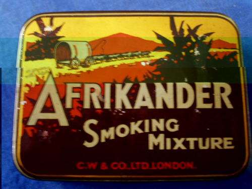 Old Tin Afrikander smoking Mixture great item