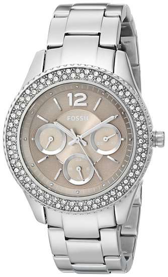 Fossil Stella Multi Function Stainless Steel Women's Watch ES3733