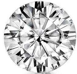 Forever Brilliant Loose Round Moissanite Stone 6.5mm - 1ct