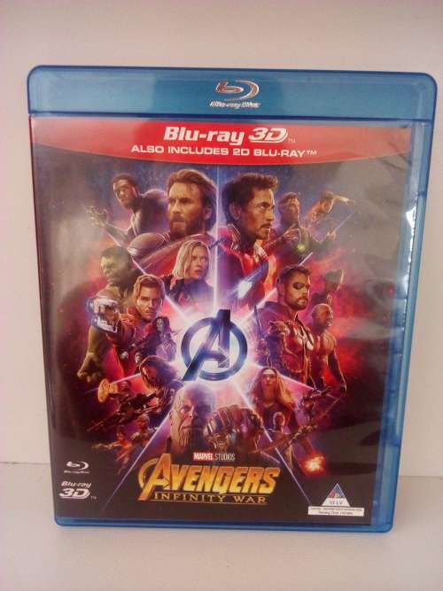 Avengers Infinity War BluRay 3D and BluRay