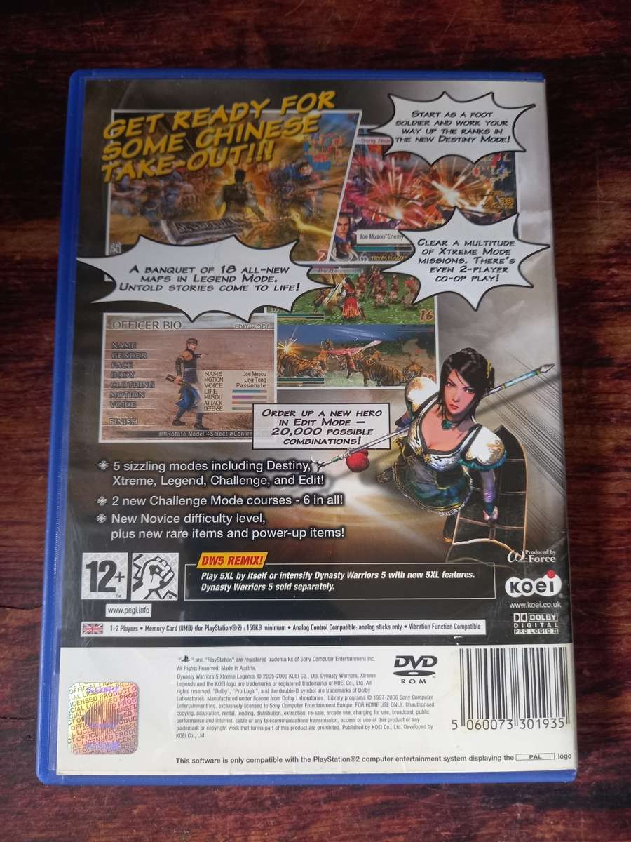 Dynasty Warriors 5 Xtreme Legends