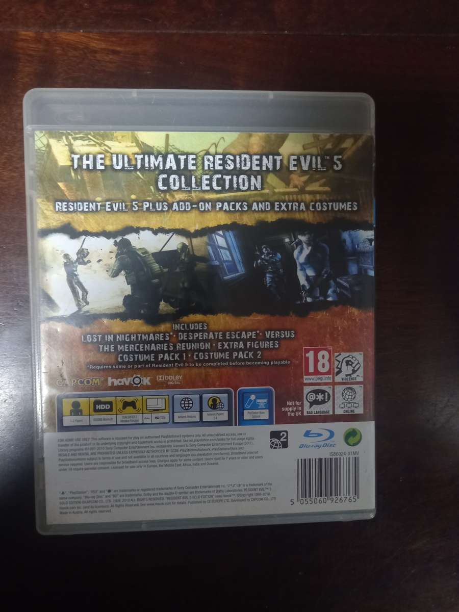Resident Evil 5 Gold Edition