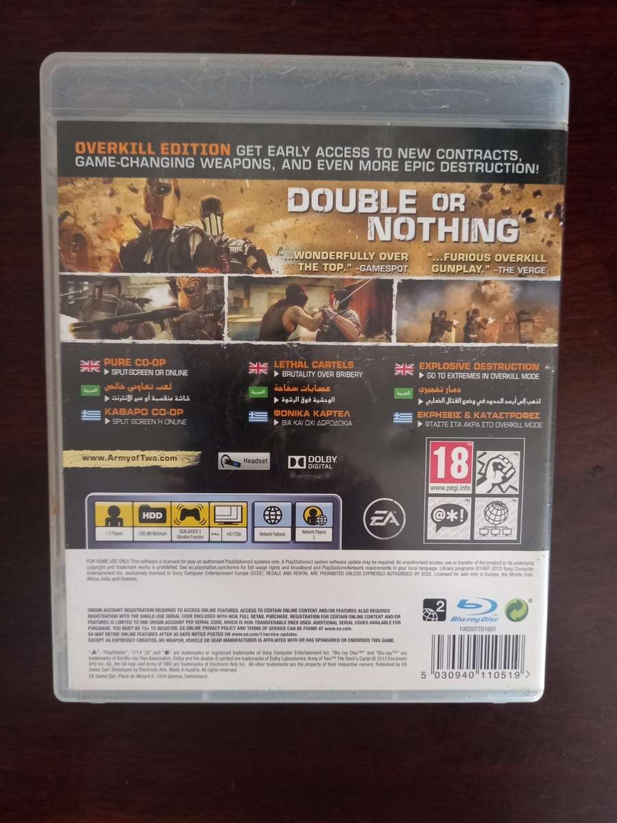 Army Of Two The Devil`s Cartel