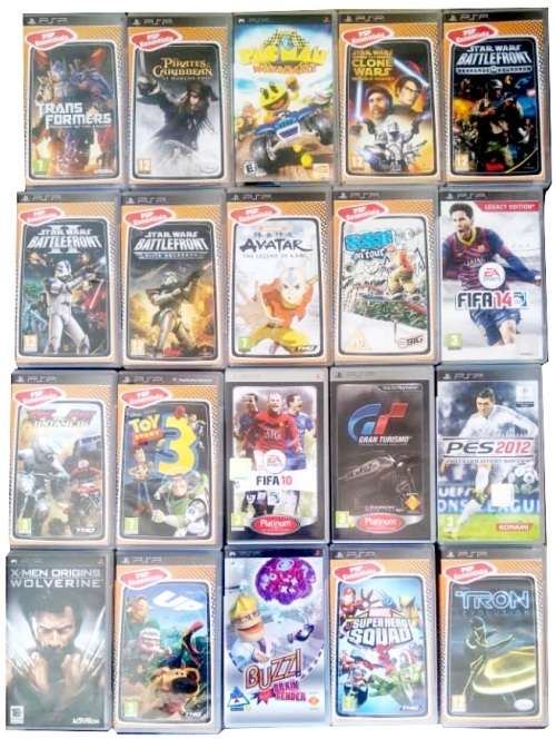 20 PSP Games (Bid per Game) OR Buy the LOT !!!!CRAZY DEAL!!!!