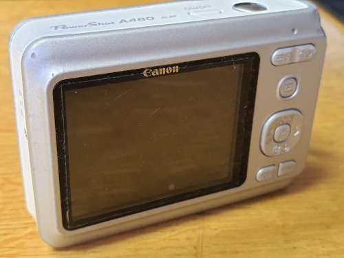 Canon PowerShot A480 10 MP Digital Camera with 3.3x Optical Zoom and 2.5-inch LCD (Silver)