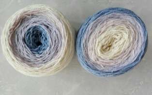 SWIRLS MADE WITH MOYA YARN - GYPSEY