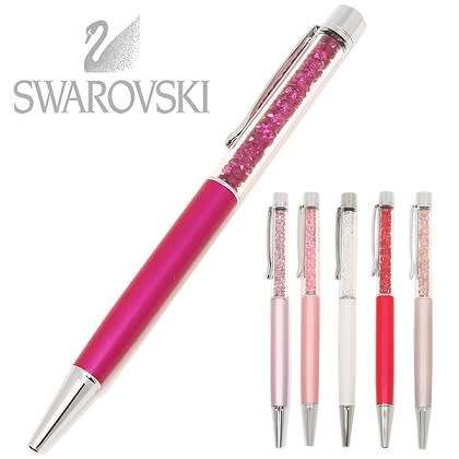 GIRLIE PINK SWAROVSKI PEN WITH CRYSTALS