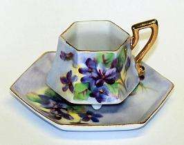 ADORABLE HAND MADE & HAND PAINTED MINIATURE ** 34mm **  DUO