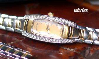 SWISS MADE "SANDOZ" LADIES WATCH WITH SAPPHIRE CRYSTALS