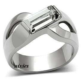 EXTRAORDINARY DIAMOND CZ RING  - SIZE 9(S)