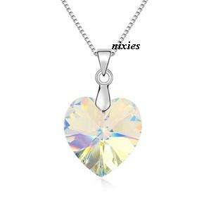 EXQUISITE AB SWAROVSKI HEART on chain