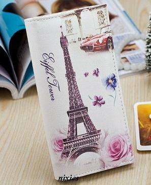 TRENDY  "EIFFEL TOWER" DESIGN LADIES WALLET