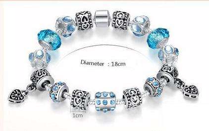 PLAYFUL DESIGNER STYLE CHARM BRACELET