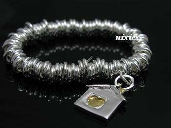 CHARMING LONDEN CIRCLES BRACELET WITH SINGLE CHARM