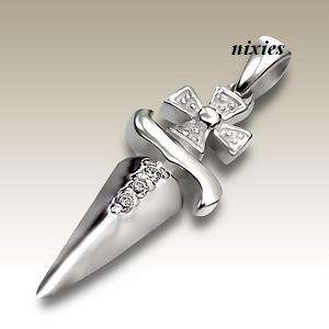 ADORABLE 925 STERLING SILVER SCOTTISH "DIRK"  PENDANT/CHARM