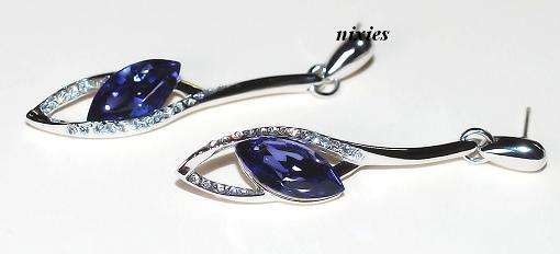 AMAZING RICH TANZANITE EARRINGS