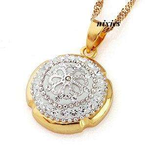 STYLISH DIAMANTE CRYSTAL PENDANT